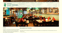 Desktop Screenshot of kaatmossel.nl